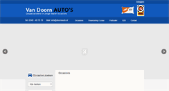 Desktop Screenshot of doornauto.nl